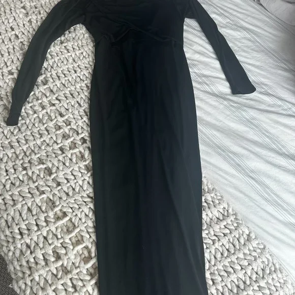 zara black a line dress Zara Dress: Black Mini Dress for Date Night